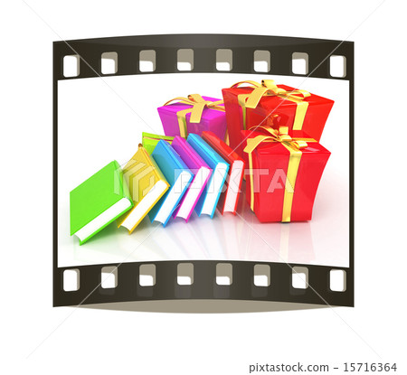 Best gift - a good book. The film strip Best gift - a good book. The film strip 15716364