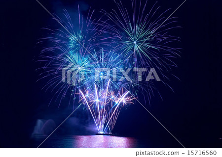 Colorful fireworks 15716560
