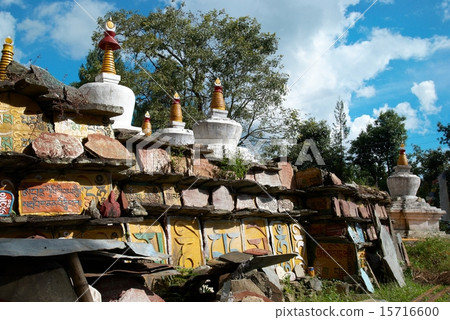 Buddhistic stupa Buddhistic stupa 15716600