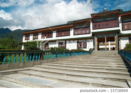 Indian buddhistic monastery 15716669
