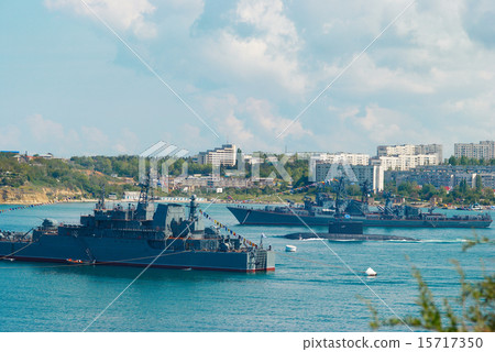 Russian warships and submarine. Russian warships and submarine. 15717350