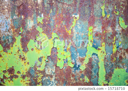 Multicolored metal surface 15718710