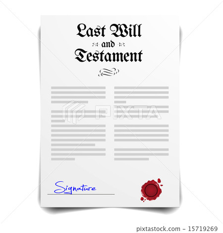 Testament letter 15719269