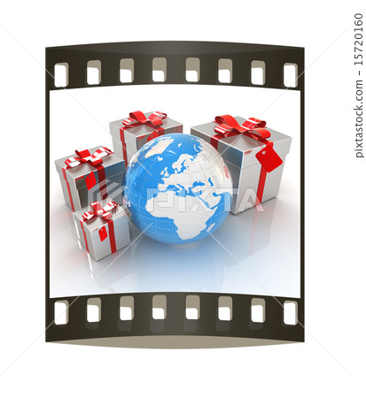 Earth and gifts. The film strip Earth and gifts. The film strip 15720160