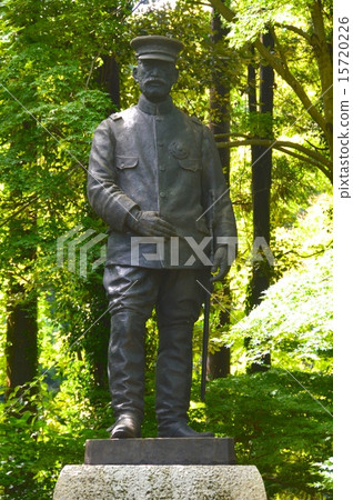 Noriko Nogi的青銅雕像（山口縣Kaenzoji / Shimonoseki市） 15720226