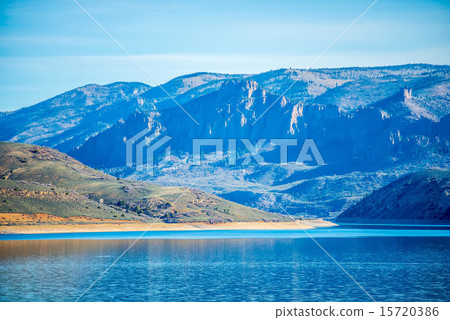 blue mesa reservoir in gunnison national forest blue mesa reservoir in gunnison national forest 15720386