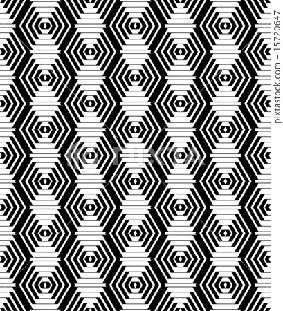 Diamonds and hexagons seamless pattern. Diamonds and hexagons seamless pattern. 15720647