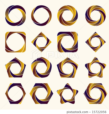 Abstract logo design elements, Abstract logo design elements, 15722056