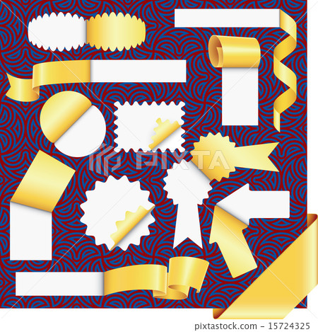 Vector stikers and lables set(CMYK) 15724325