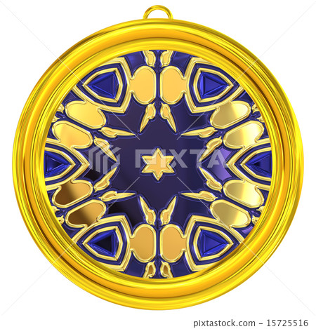 Jewelled metal orb generated texture 15725516