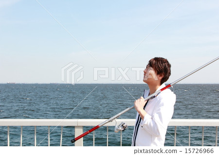 1男(休閒釣魚戶外休閒愛好假日投擲釣魚海釣) 1男(休閒釣魚戶外休閒愛好假日投擲釣魚海釣) 15726966