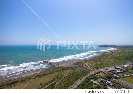 長的一宮町海岸線鳥瞰圖 15727306