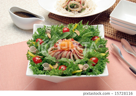 男孩烏賊沙拉 15728116