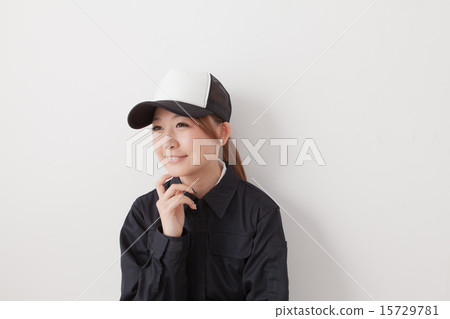 mechanic, automobile mechanic, grin 15729781