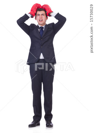 Young businessman isolated on white Young businessman isolated on white 15730029