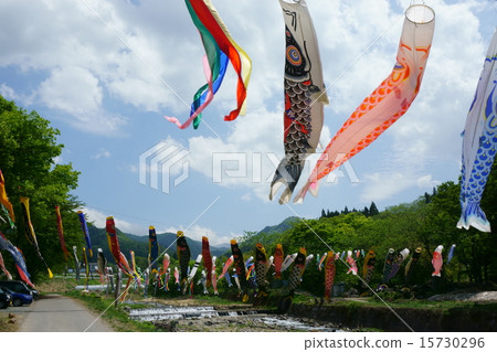 鯉魚飄帶的風景 15730296