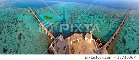 Sanganeb lightouse red sea reef view 15730367