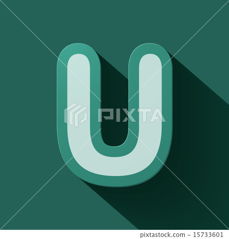 Volume icons alphabet: U 15733601
