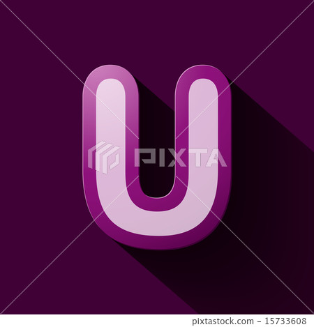 Volume icons alphabet: U 15733608