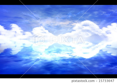 天空和海背景 天空和海背景 15733647