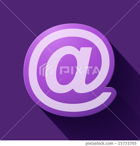 Volume icons symbol: e mail sign 15733705