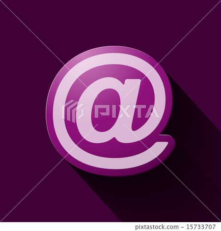 Volume icons symbol: e mail sign Volume icons symbol: e mail sign 15733707