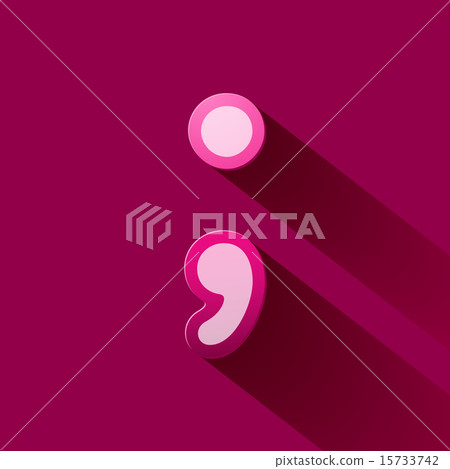 Volume icons symbol: Semicolon 15733742