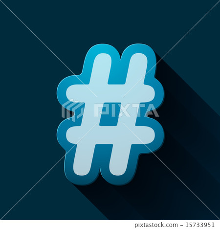 Volume icons symbol: Number sign Volume icons symbol: Number sign 15733951