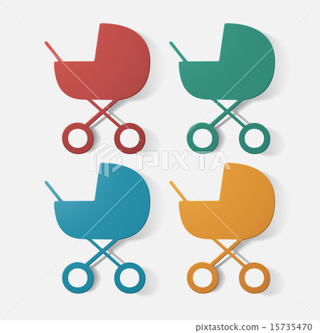 Paper clipped sticker: buggy 15735470