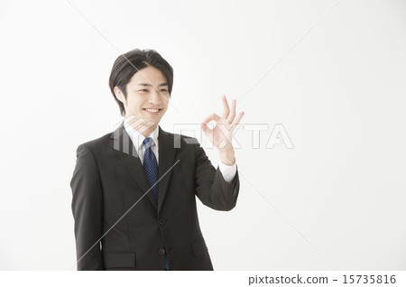 穿西裝的男人(二十幾歲) 穿西裝的男人(二十幾歲) 15735816