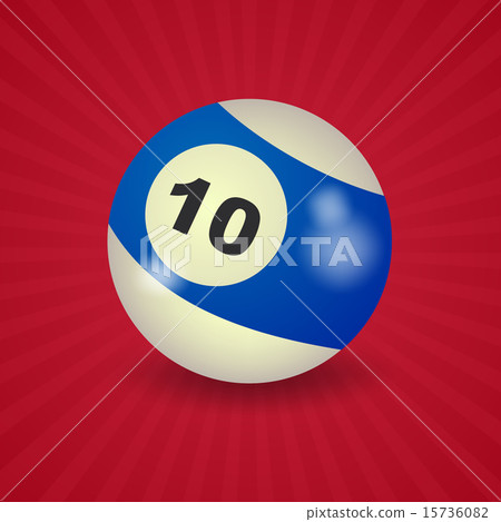 set of billiard balls, billiards, American ball number 10 set of billiard balls, billiards, American ball number 10 15736082