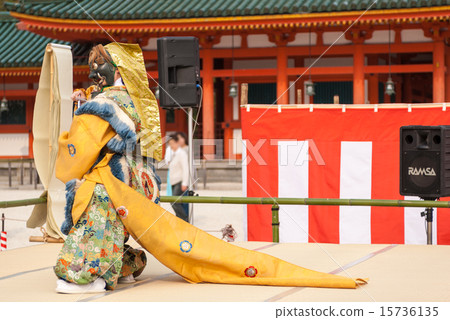 Heian Jingu Shrine Gagaku Narusu 15736135