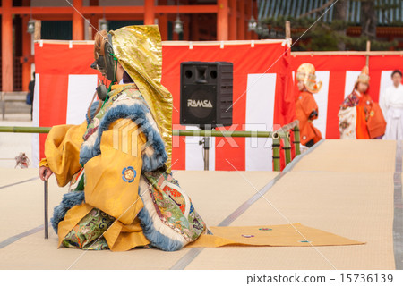 Heian Jingu Shrine Gagaku Narusu 15736139