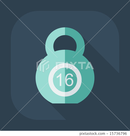 Flat modern design with shadow icon weight Flat modern design with shadow icon weight 15736796