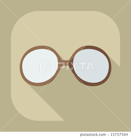 Flat modern design with shadow icon optics Flat modern design with shadow icon optics 15737504