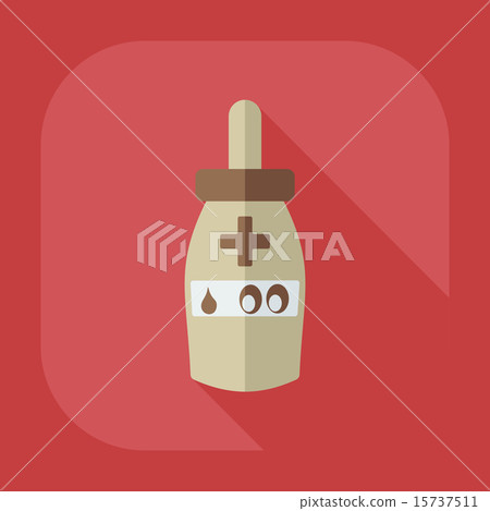 Flat modern design with shadow icon optics 15737511