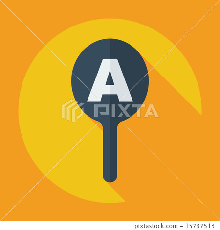 Flat modern design with shadow icon optics Flat modern design with shadow icon optics 15737513