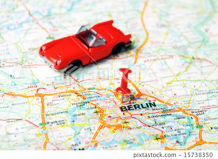 Berlin map cabrio Berlin map cabrio 15738350