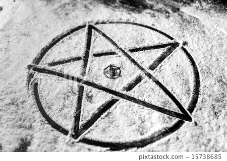 Pentagram closeup photo 15738685