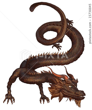 Chinese Bronze Dragon Chinese Bronze Dragon 15738845