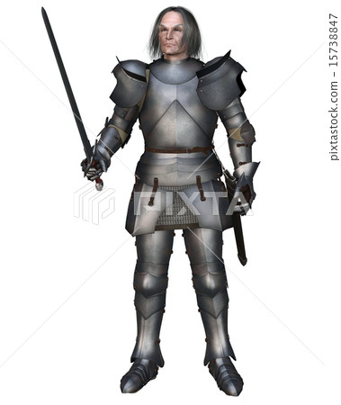 Elderly Mediaeval Knight Elderly Mediaeval Knight 15738847