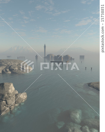 Drowned City Ruins of Atlantis 15738851