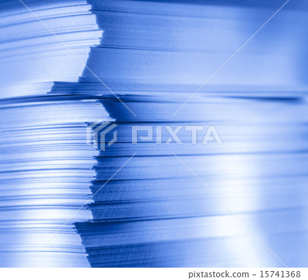 Stack of paper cards 15741368