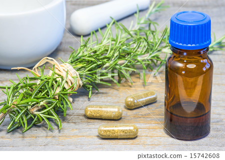 rosemary with mortar 15742608