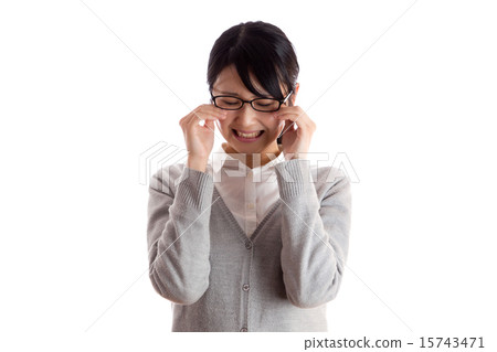 Crying lady crying tears Crying lady crying tears 15743471