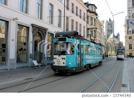 Ghent's tram Belgium 15744340