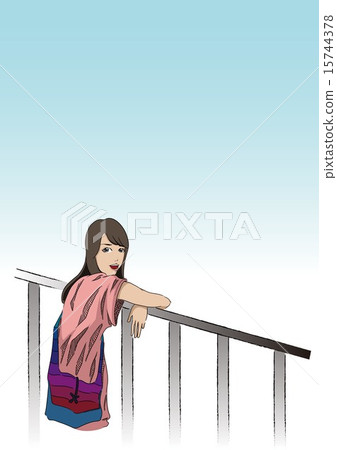 Woman waiting 15744378