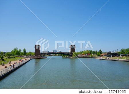 Toyama prefecture Tomiwa canal water park (Toyama city) Toyama prefecture Tomiwa canal water park (Toyama city) 15745065
