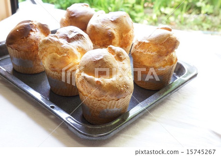 Freshly baked pop over 15745267