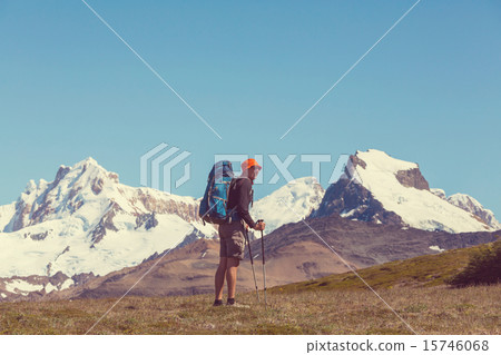 Hike in Patagonia Hike in Patagonia 15746068